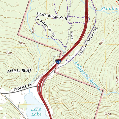 United States Geological Survey Franconia, NH (2021, 24000-Scale) digital map