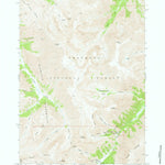 United States Geological Survey Francs Peak, WY (1969, 24000-Scale) digital map