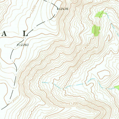 United States Geological Survey Francs Peak, WY (1969, 24000-Scale) digital map