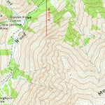 United States Geological Survey Francs Peak, WY (1969, 24000-Scale) digital map
