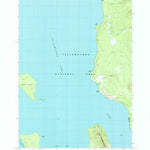 United States Geological Survey Frank Island, WY (1986, 24000-Scale) digital map