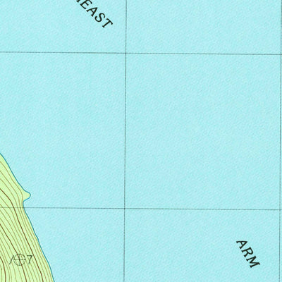 United States Geological Survey Frank Island, WY (1986, 24000-Scale) digital map