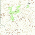 United States Geological Survey Frankel City SW, TX (1971, 24000-Scale) digital map