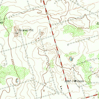 United States Geological Survey Frankel City, TX (1971, 24000-Scale) digital map
