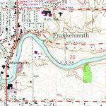 United States Geological Survey Frankenmuth, MI (1963, 24000-Scale) digital map