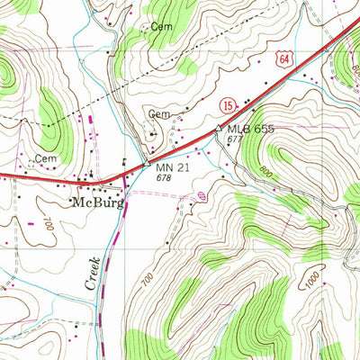 United States Geological Survey Frankewing, TN (1948, 24000-Scale) digital map
