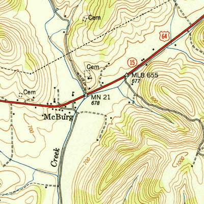 United States Geological Survey Frankewing, TN (1951, 24000-Scale) digital map
