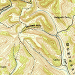United States Geological Survey Frankewing, TN (1951, 24000-Scale) digital map