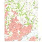 United States Geological Survey Frankford, PA-NJ (1950, 24000-Scale) digital map