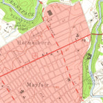 United States Geological Survey Frankford, PA-NJ (1950, 24000-Scale) digital map