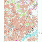 United States Geological Survey Frankford, PA-NJ (1967, 24000-Scale) digital map