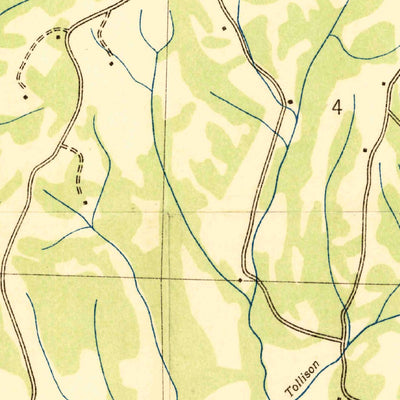 United States Geological Survey Frankfort, AL (1936, 24000-Scale) digital map