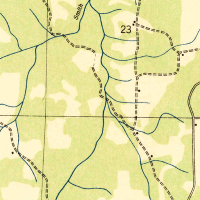 United States Geological Survey Frankfort, AL (1936, 24000-Scale) digital map