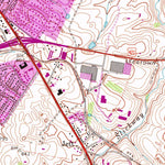United States Geological Survey Frankfort East, KY (1970, 24000-Scale) digital map
