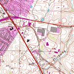 United States Geological Survey Frankfort East, KY (1996, 24000-Scale) digital map