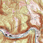 United States Geological Survey Frankfort East, KY (1996, 24000-Scale) digital map