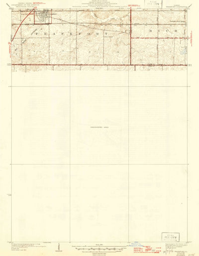 United States Geological Survey Frankfort, IL (1930, 24000-Scale) digital map