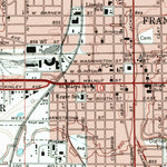 United States Geological Survey Frankfort, IN (1961, 24000-Scale) digital map