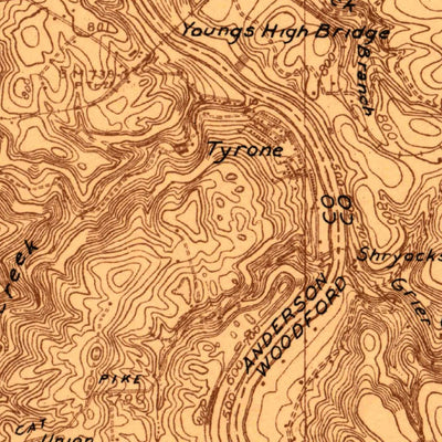 United States Geological Survey Frankfort, KY (1922, 48000-Scale) digital map