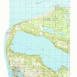 United States Geological Survey Frankfort, MI (1983, 24000-Scale) digital map