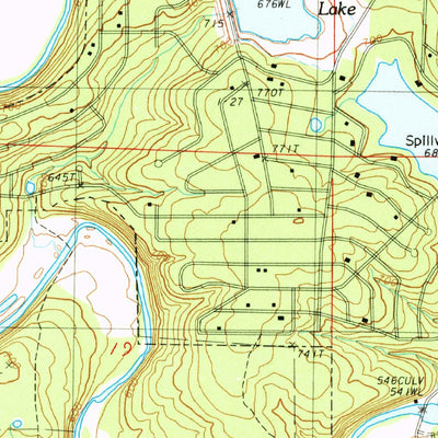 United States Geological Survey Franklin, AR (1984, 24000-Scale) digital map