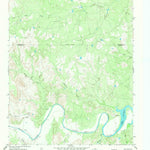 United States Geological Survey Franklin Bend, TX (1966, 24000-Scale) digital map