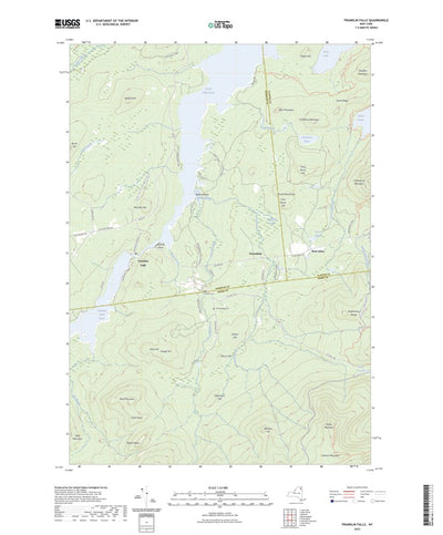 United States Geological Survey Franklin Falls, NY (2023, 24000-Scale) digital map