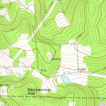 United States Geological Survey Franklin Forks, PA-NY (1968, 24000-Scale) digital map