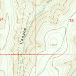 United States Geological Survey Franklin Hill, OR (1968, 24000-Scale) digital map