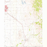 United States Geological Survey Franklin, ID (1969, 24000-Scale) digital map