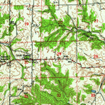 United States Geological Survey Franklin, IN (1947, 62500-Scale) digital map
