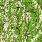 United States Geological Survey Franklin, IN (1947, 62500-Scale) digital map