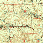 United States Geological Survey Franklin, IN (1950, 62500-Scale) digital map