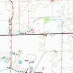 United States Geological Survey Franklin, IN (1961, 24000-Scale) digital map
