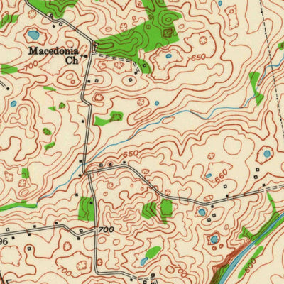 United States Geological Survey Franklin, KY-TN (1951, 24000-Scale) digital map