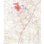 United States Geological Survey Franklin, KY-TN (1968, 24000-Scale) digital map