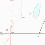 United States Geological Survey Franklin Lake NE, NV (1968, 24000-Scale) digital map