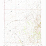 United States Geological Survey Franklin Lake SE, NV (1968, 24000-Scale) digital map