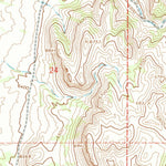 United States Geological Survey Franklin Lake SE, NV (1968, 24000-Scale) digital map