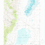 United States Geological Survey Franklin Lake SW, NV (1968, 24000-Scale) digital map