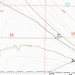 United States Geological Survey Franklin Lake SW, NV (1968, 24000-Scale) digital map