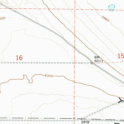 United States Geological Survey Franklin Lake SW, NV (1968, 24000-Scale) digital map