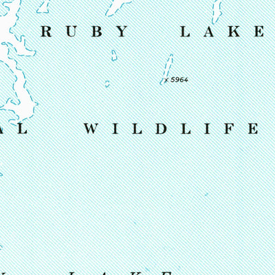United States Geological Survey Franklin Lake SW, NV (1968, 24000-Scale) digital map