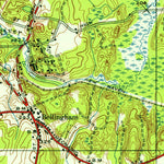 United States Geological Survey Franklin, MA-RI (1945, 24000-Scale) digital map
