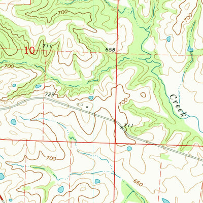 United States Geological Survey Franklin, MO (1971, 24000-Scale) digital map