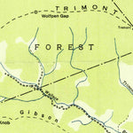 United States Geological Survey Franklin, NC (1935, 24000-Scale) digital map
