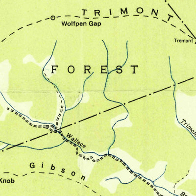 United States Geological Survey Franklin, NC (1935, 24000-Scale) digital map