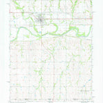 United States Geological Survey Franklin, NE-KS (1974, 24000-Scale) digital map