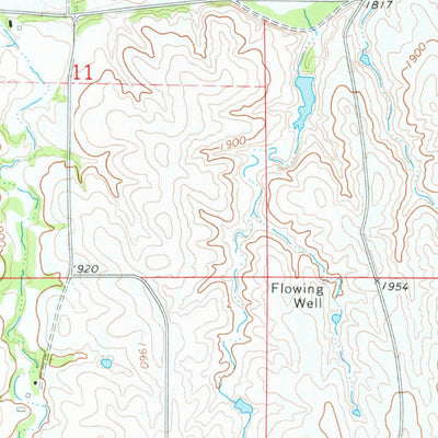 United States Geological Survey Franklin, NE-KS (1974, 24000-Scale) digital map