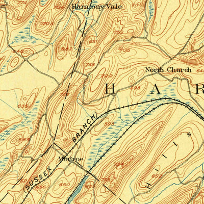 United States Geological Survey Franklin, NJ (1903, 62500-Scale) digital map
